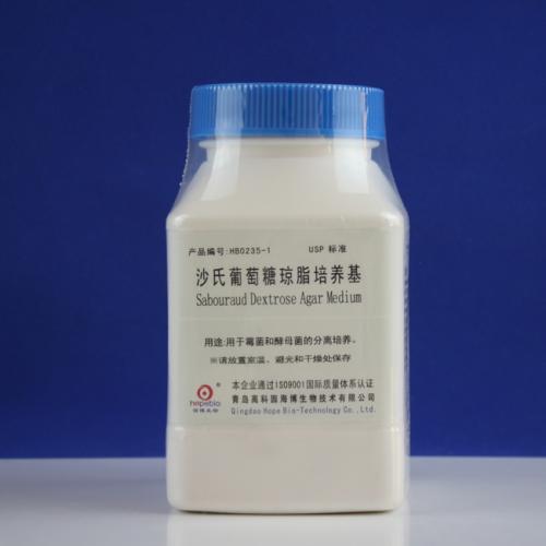 沙氏葡萄糖琼脂(USP)(Sabouraud Dextrose Agar Medium)    250g