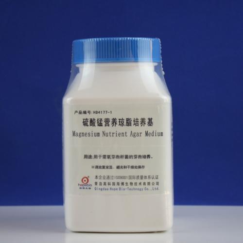 硫酸锰营养琼脂培养基   250g