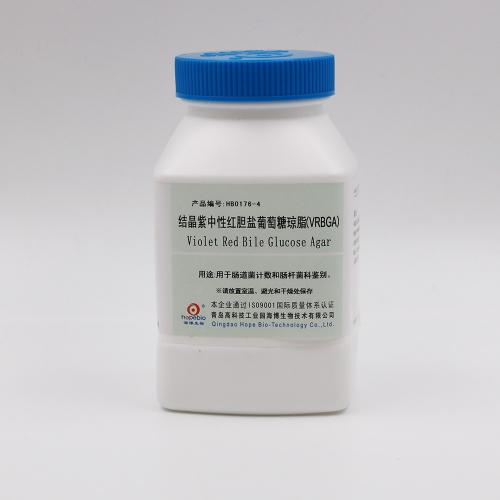 结晶紫中性红胆盐葡萄糖琼脂（VRBGA）（GB4789.41-2016）  250g