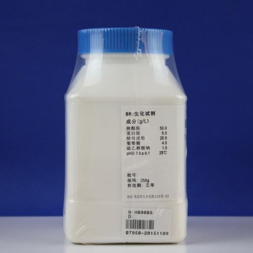 胰蛋白胨葡萄糖酵母浸膏肉汤（TPGY）  250g