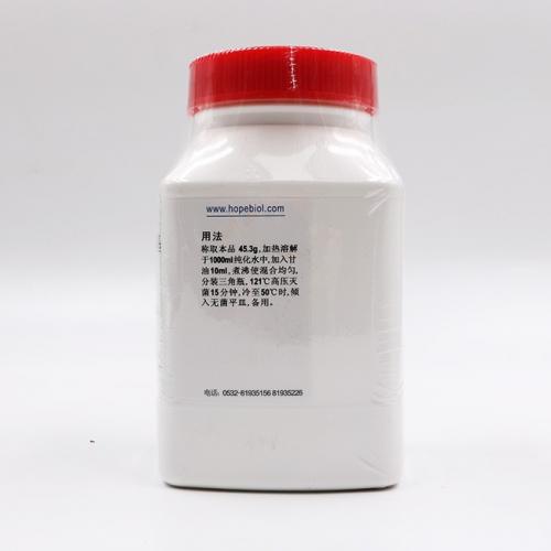 溴化十六烷基三甲铵琼脂培养基（中国药典）（颗粒）    250g