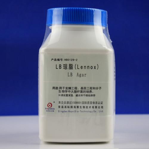 LB琼脂（lennox） 250g