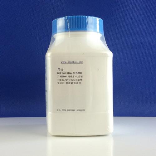 普通琼脂斜面培养基(pH8.0-8.2)   250g