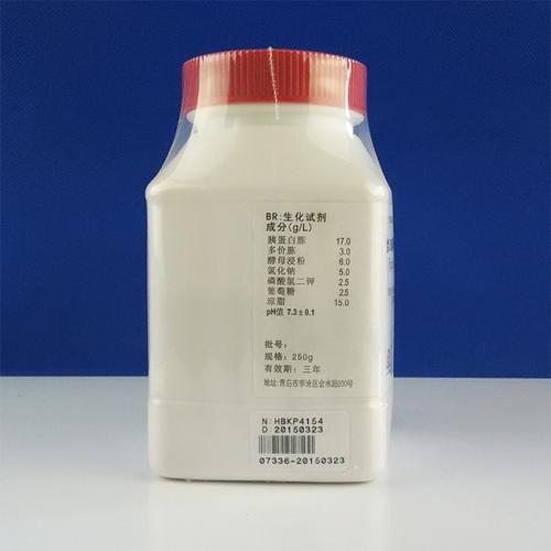 含0.6%酵母浸膏的胰酪胨大豆琼脂（TSA-YE）颗粒  250g