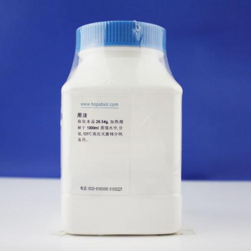 含0.2%可溶性淀粉的BCP脱脂奶粉平板计数培养基    250g