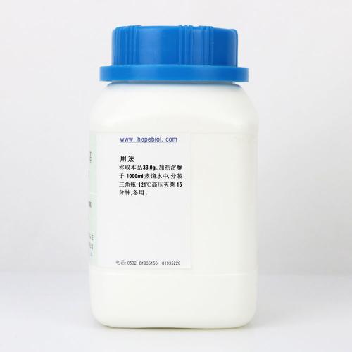 牛肉膏蛋白胨琼脂培养基   250g