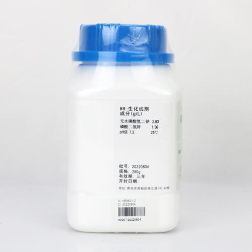 磷酸盐缓冲液(0.03mol/L, pH7.2)  250g