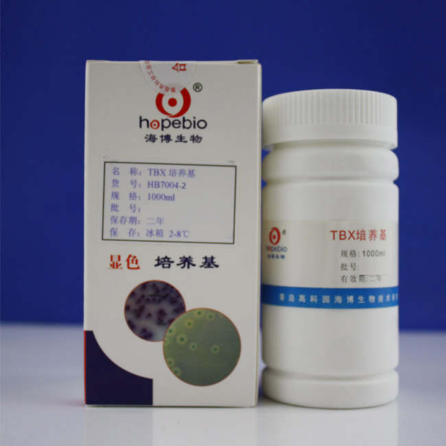 胰蛋白胨胆盐X-葡糖苷酸(TBX）琼脂   1000ml
