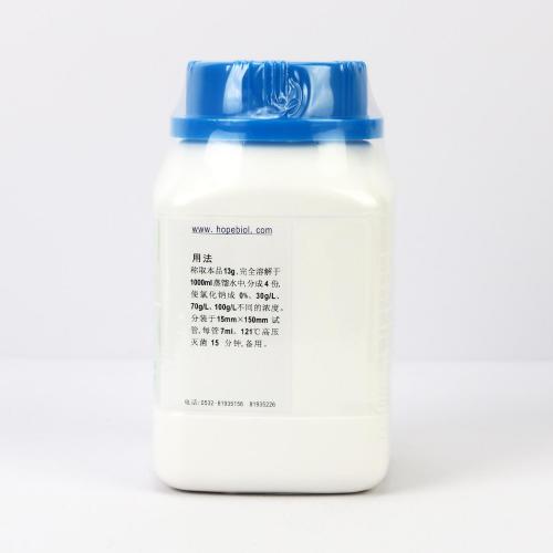 嗜盐性试验用胰胨水   250g