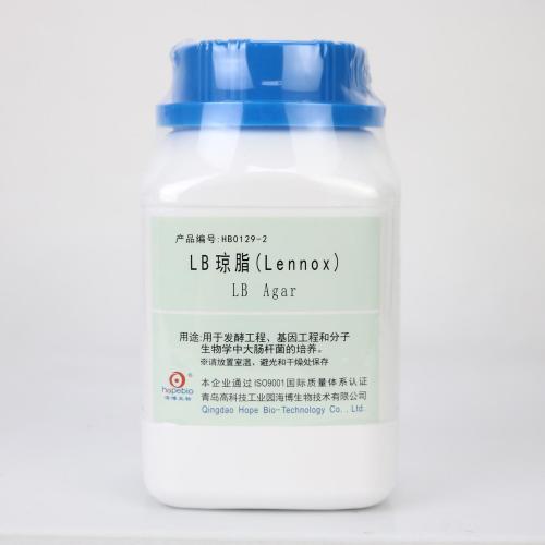 LB琼脂（lennox） 250g